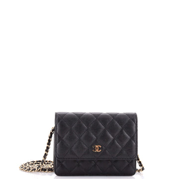Chanel Wallet On Chain Quilted Caviar