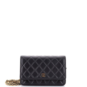 Chanel Wallet On Chain Quilted Lambskin