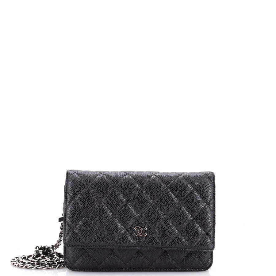 Chanel Wallet On Chain Quilted Caviar