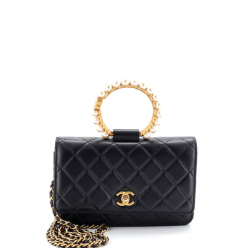 Chanel Pearl Crown Wallet On Chain