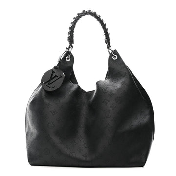 Louis Vuitton Mahina Carmel Hobo Black
