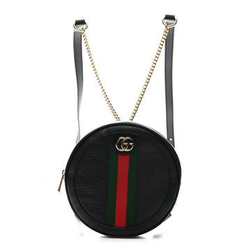 Gucci Grained Calfskin Web Mini Ophidia