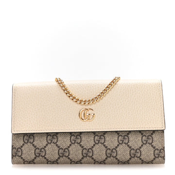 Gucci Dollar Calfskin Gg Supreme Petite