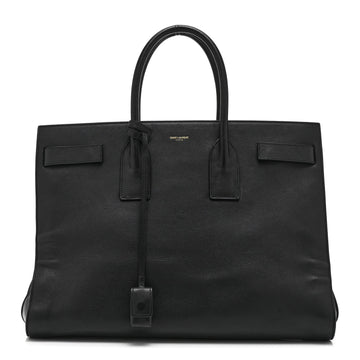 Saint Laurent Calfskin Large Sac De Jour
