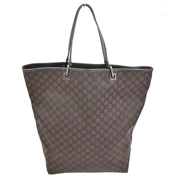 Gucci Logo Gg Pattern Shoulder Tote Bag