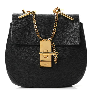 Chloe Grained Lambskin Mini Drew