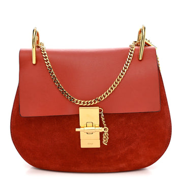 Chloe Suede Smooth Calfskin Drew