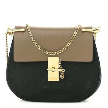Chloe Suede Smooth Calfskin Drew