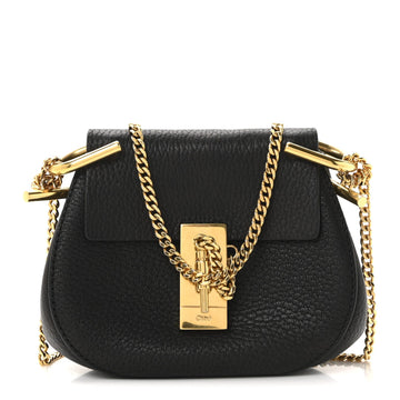 Chloe Grained Lambskin Nano Drew