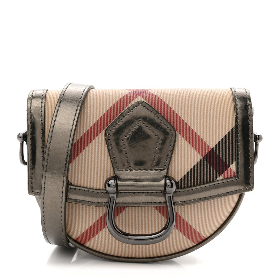 Burberry Patent Nova Check Mini