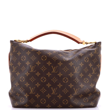 Louis Vuitton Sully Handbag Canvas Pm