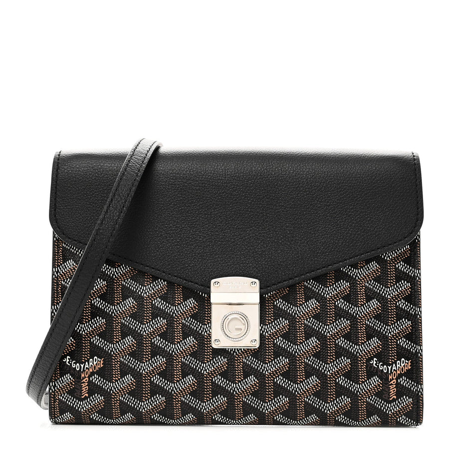 Goyardine Calfskin Chypre Wallet Pouch