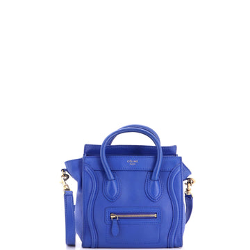 Celine Luggage Bag Smooth Leather Nano
