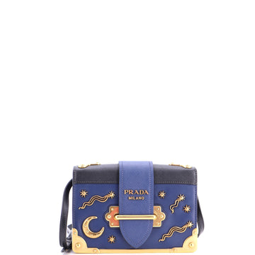 Prada Cahier Crossbody Bag Embellished
