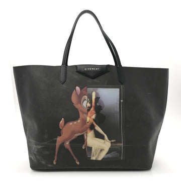 Givenchy Textured Coated Canvas Bambi