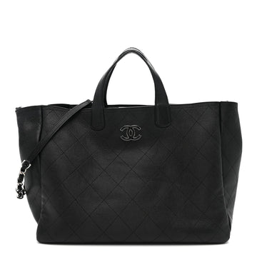 Chanel Caviar Stitched Large Lady Coco