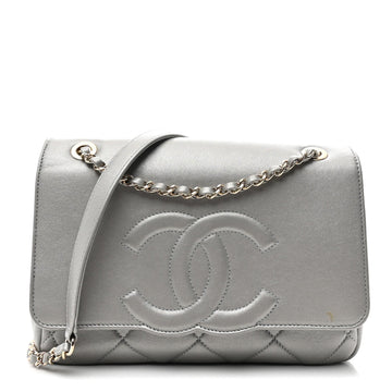Chanel Metallic Goatskin Quilted