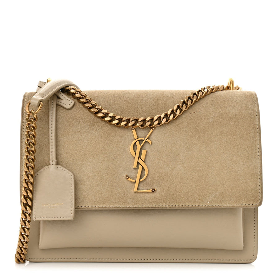 Saint Laurent Suede Calfskin Medium