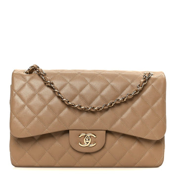 Chanel Caviar Quilted Jumbo Double Flap