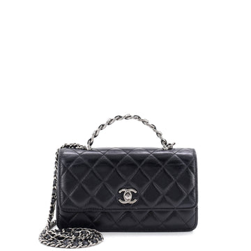 Chanel Top Handle Phone Holder With