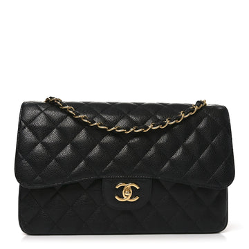 Chanel Caviar Quilted Jumbo Double Flap