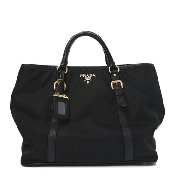 Prada Tessuto Nylon Soft Calf Small Tote