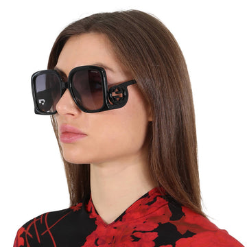 Gucci Grey Gradient Square Ladies
