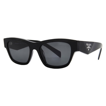 Prada Dark Grey Rectangular Ladies