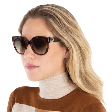 Salvatore Ferragamo Green Cat Eye Ladies