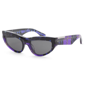 Burberry Women's 55Mm Check Violet