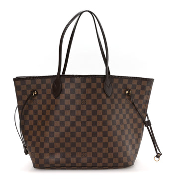 Louis Vuitton Damier Ebene Neverfull Mm