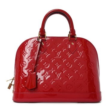 Louis Vuitton Vernis Alma Pm Rose Indien