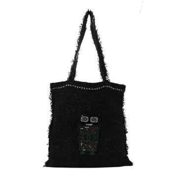 Chanel Tweed Resin Strass Large Robot