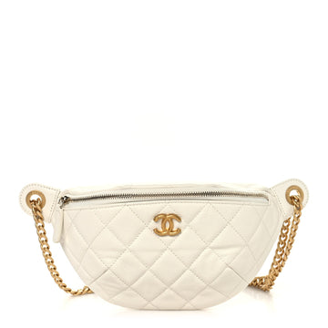 Chanel Caviar Quilted Sweetheart Belt