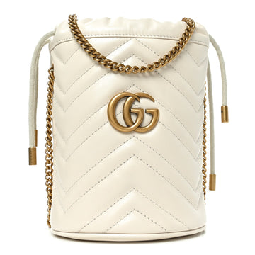 Gucci Calfskin Matelasse Mini Gg Marmont