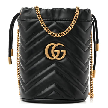 Gucci Calfskin Matelasse Mini Gg Marmont