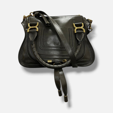 Chloé Women's Gray Marcie Leather Double