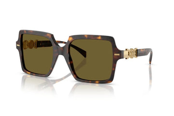 Versace Woman Sunglasses 55Mm Havana -