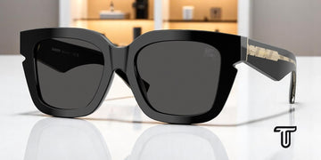 Burberry Black Dark Grey 54 Mm Women's