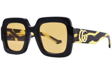 Gucci Sunglasses Women's Black/Yellow
