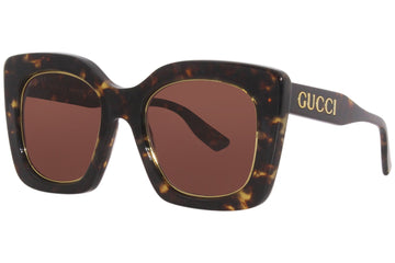Gucci Sunglasses Women's Havana/Brown