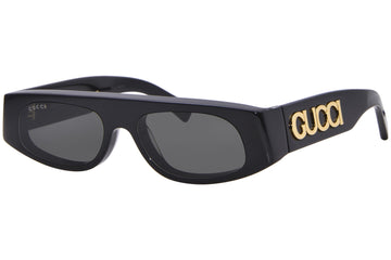 Gucci Sunglasses Women's Black/Gold/Grey