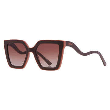 Longchamp Brown Gradient Irregular