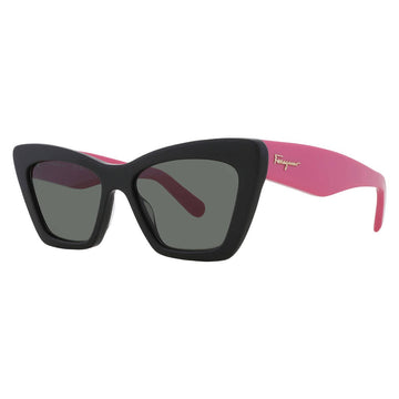 Ferragamo Green Cat Eye Ladies