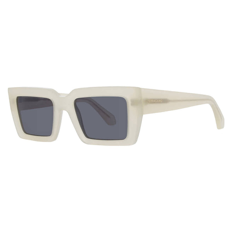 Ferragamo Grey Rectangular Ladies