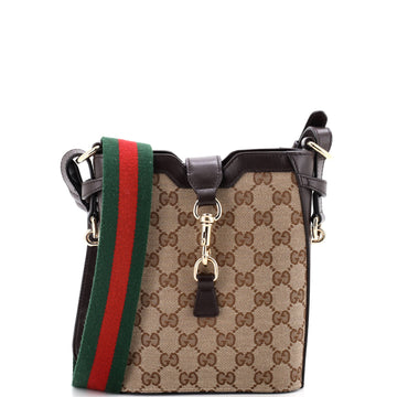 Gucci Bucket Bag Gg Canvas With Leather