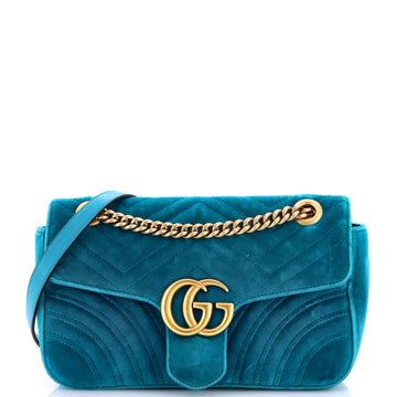 Gucci Gg Marmont Flap Bag Matelasse