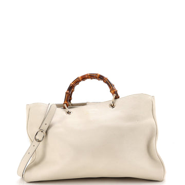 Gucci Bamboo Shopper Tote Leather Large