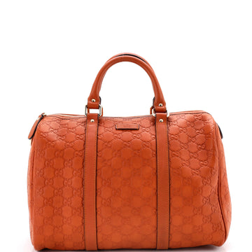 Joy Boston Bag Guccissima Leather Medium