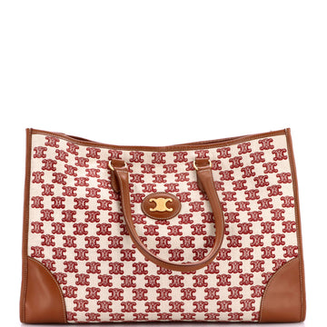 Celine Horizontal Cabas Tote Triomphe